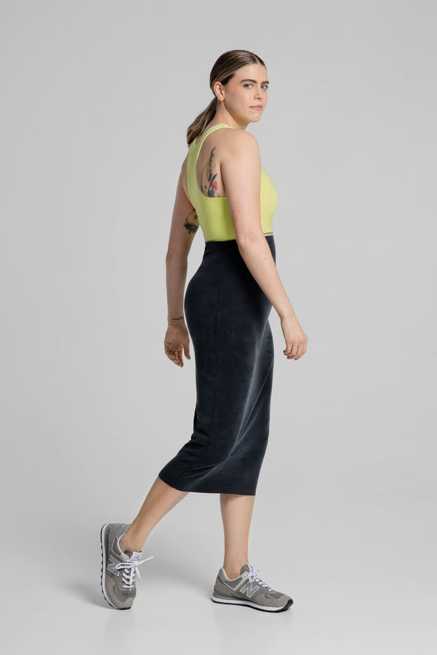 Free people highlands sales tube midi skirt