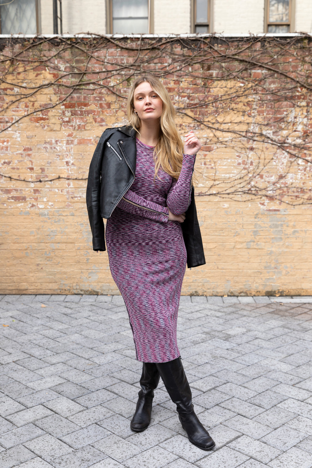 brynlee knit dress Bamboo Brynlee Maxi – Biita main image 1